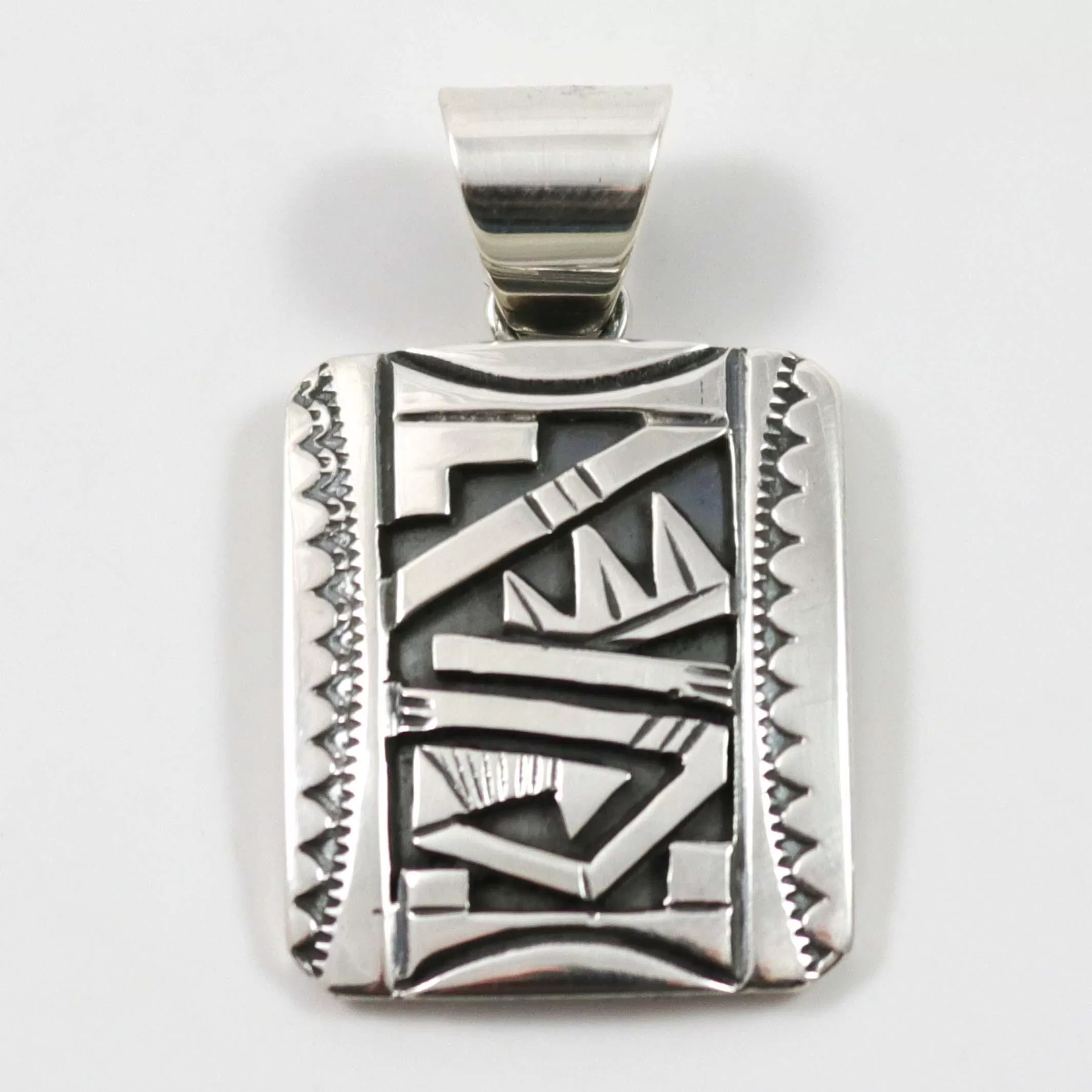 Silver Overlay Pendant