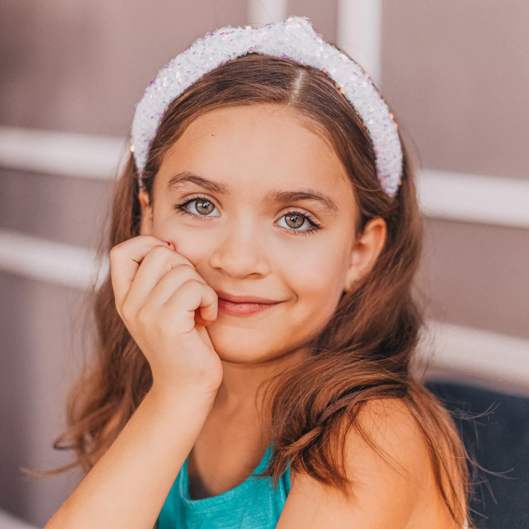 Sparkly Sequin Knot Headband