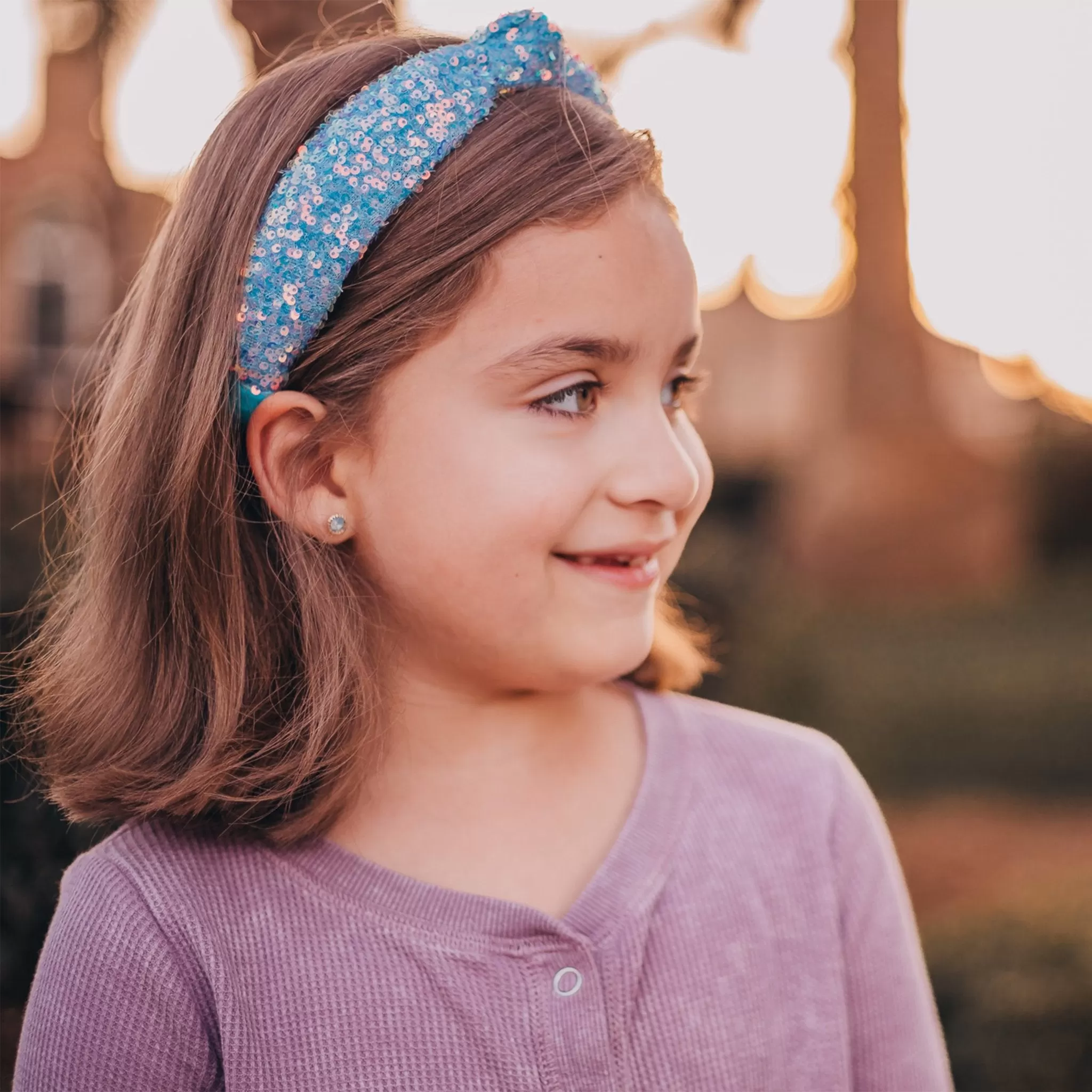 Sparkly Sequin Knot Headband