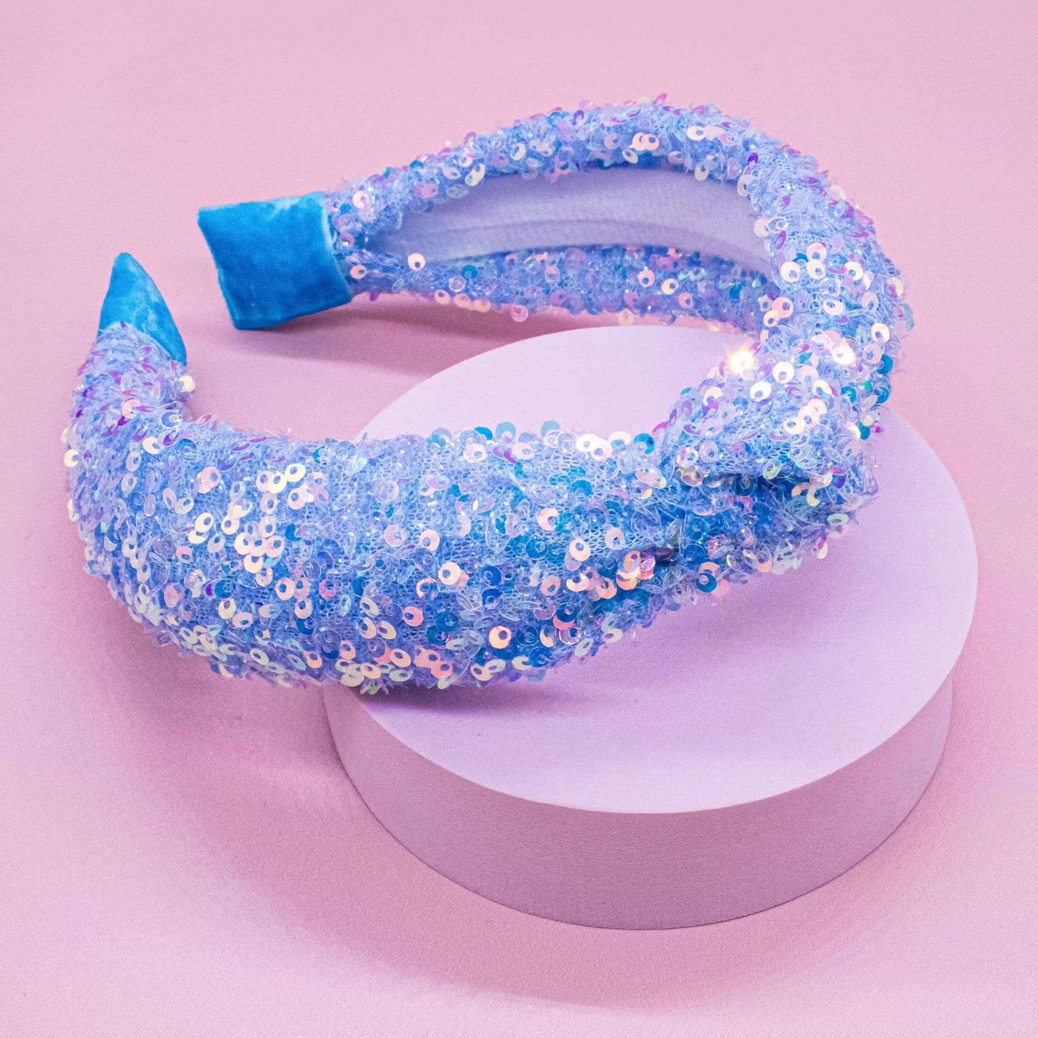 Sparkly Sequin Knot Headband