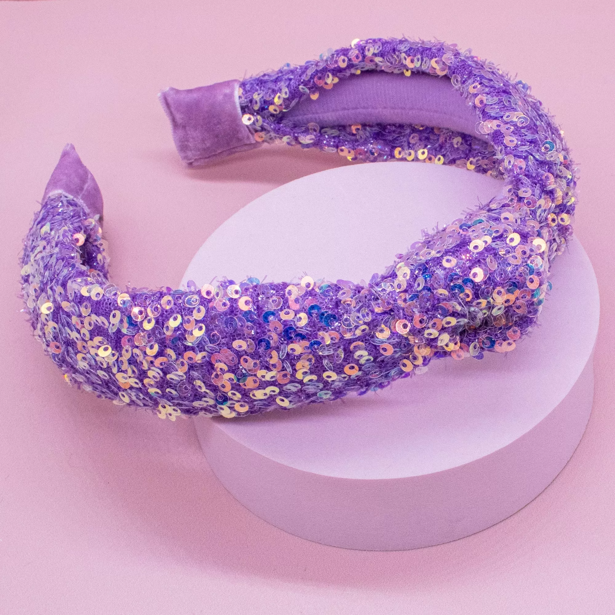 Sparkly Sequin Knot Headband