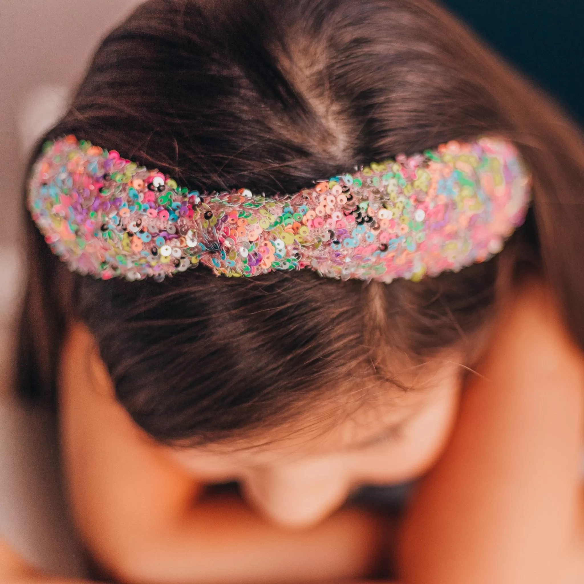 Sparkly Sequin Knot Headband