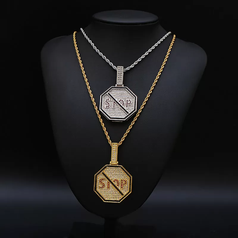 STOP Sign Pendant