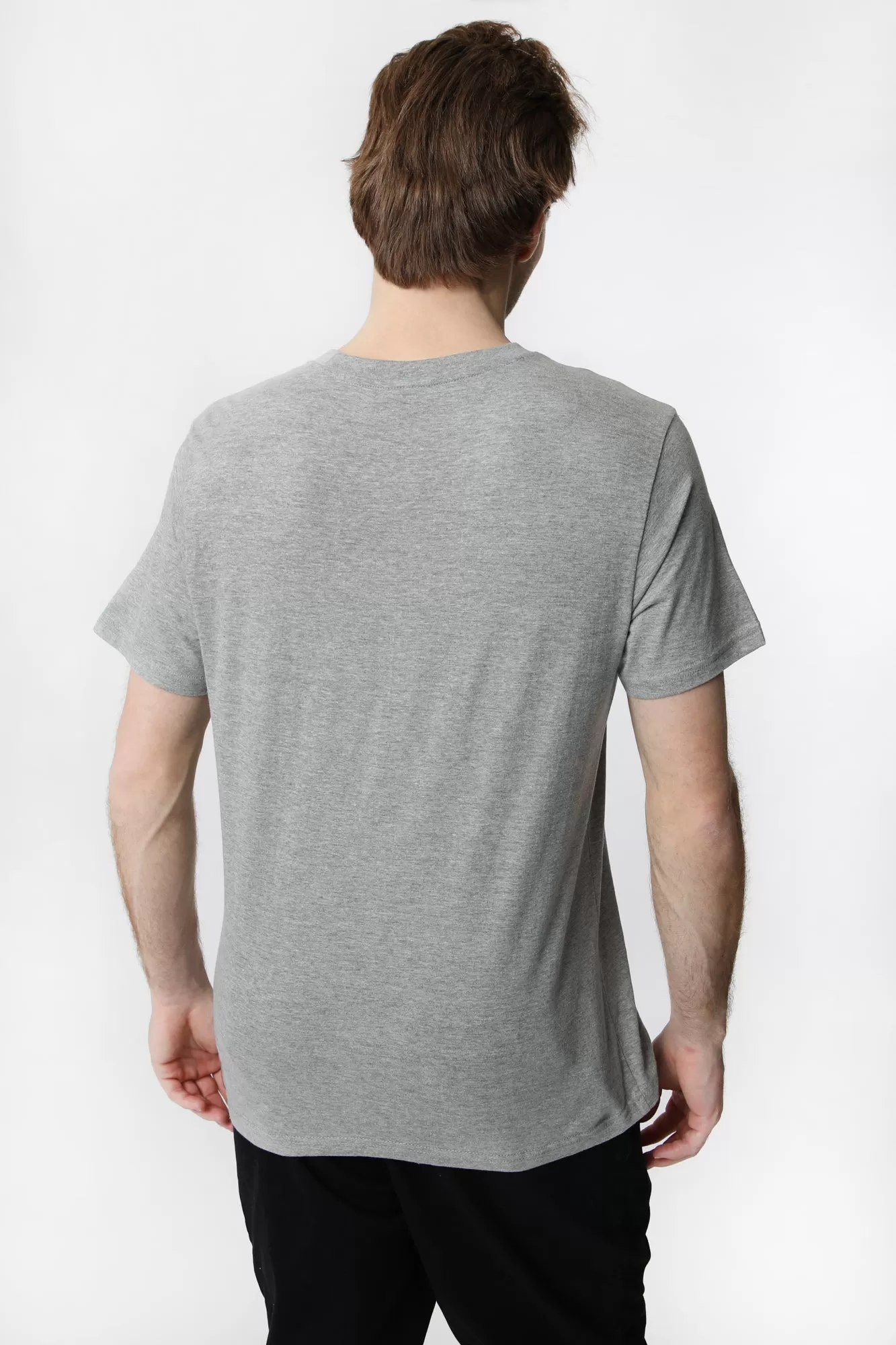 T-Shirt Imprimé Logo Vertical Zoo York Homme