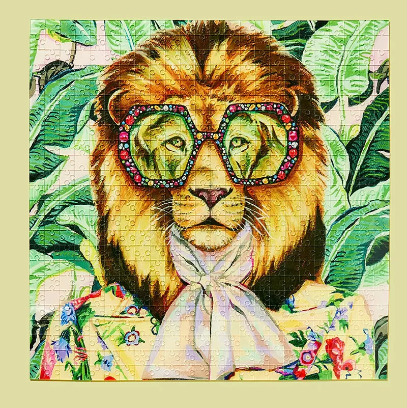 TART BY TAYLOR | Louis the Lion Acrylic Puzzle