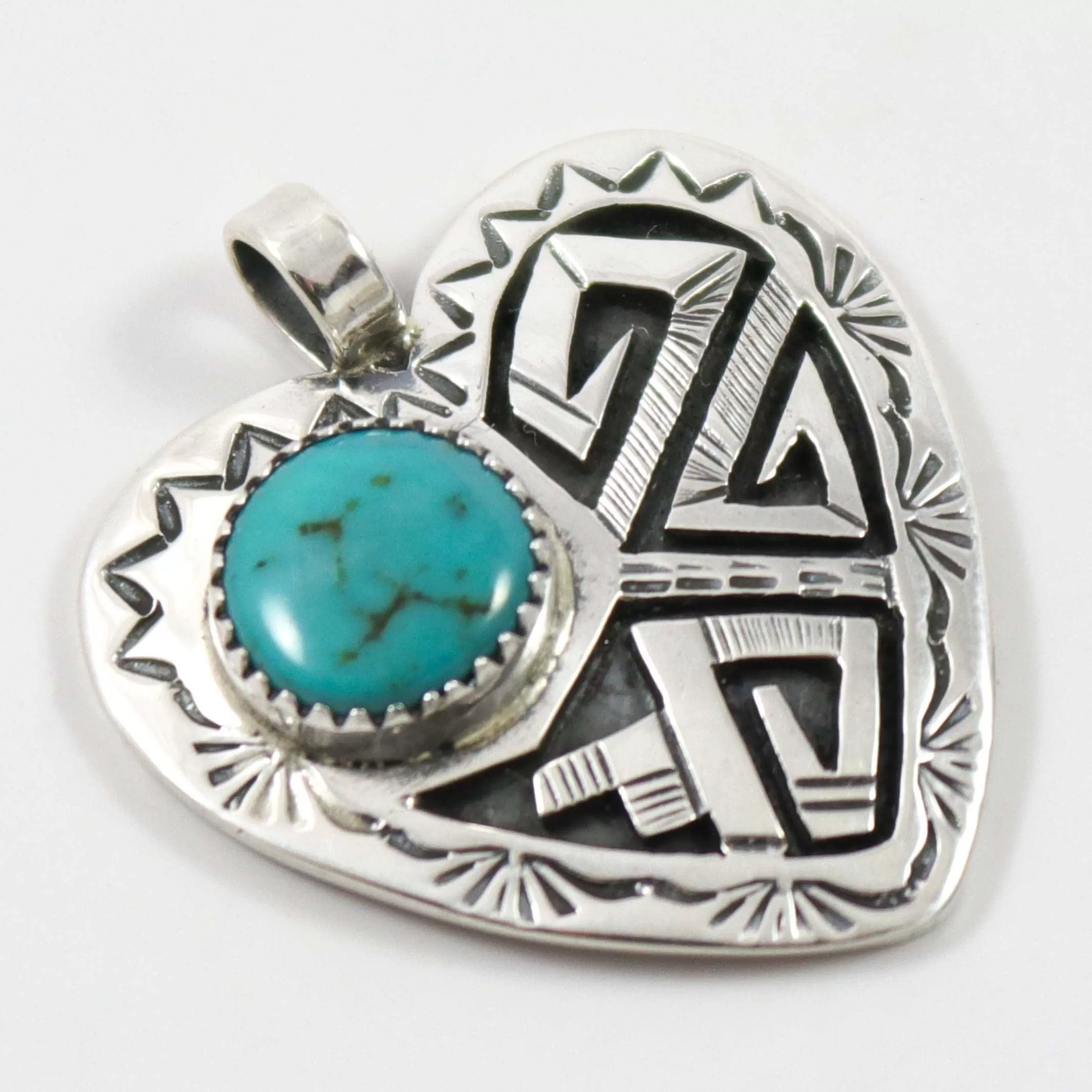 Turquoise Heart Pendant