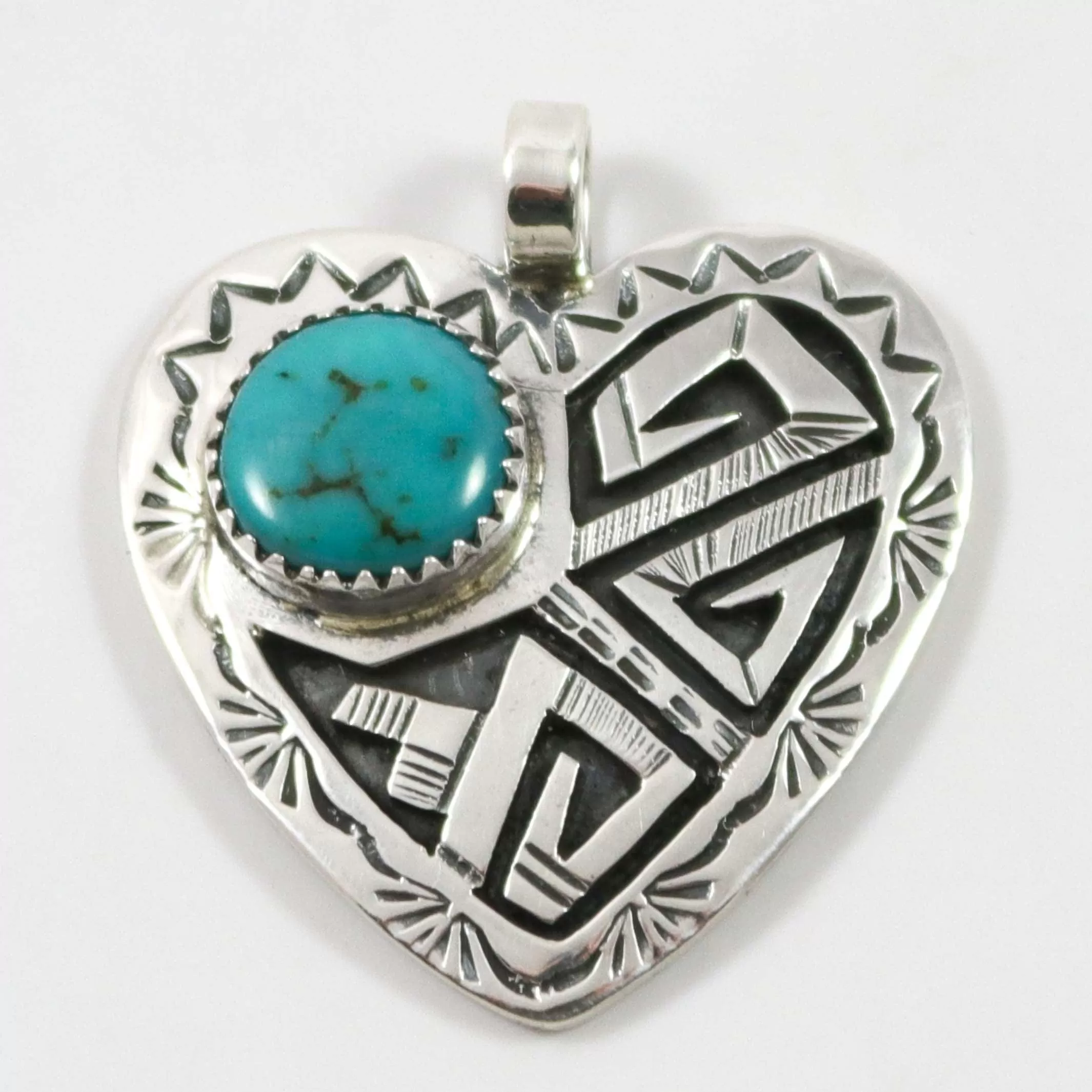 Turquoise Heart Pendant