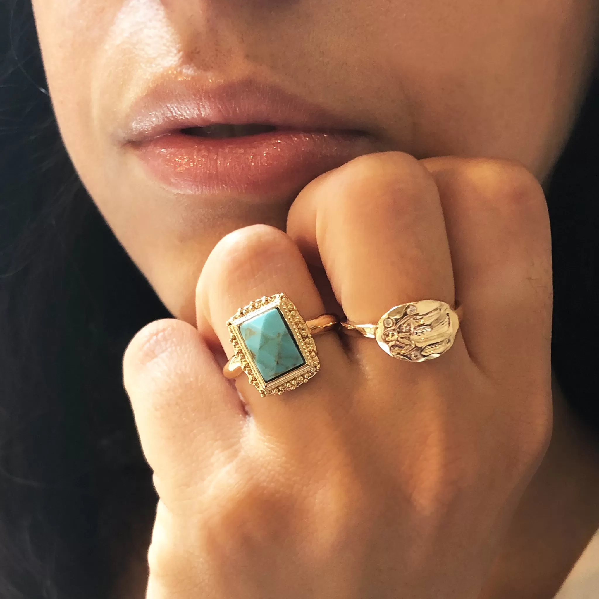 Turquoise Roman Ring