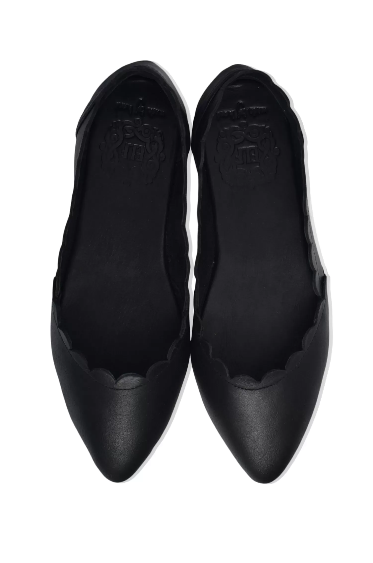 Valentina Leather Ballet Flats