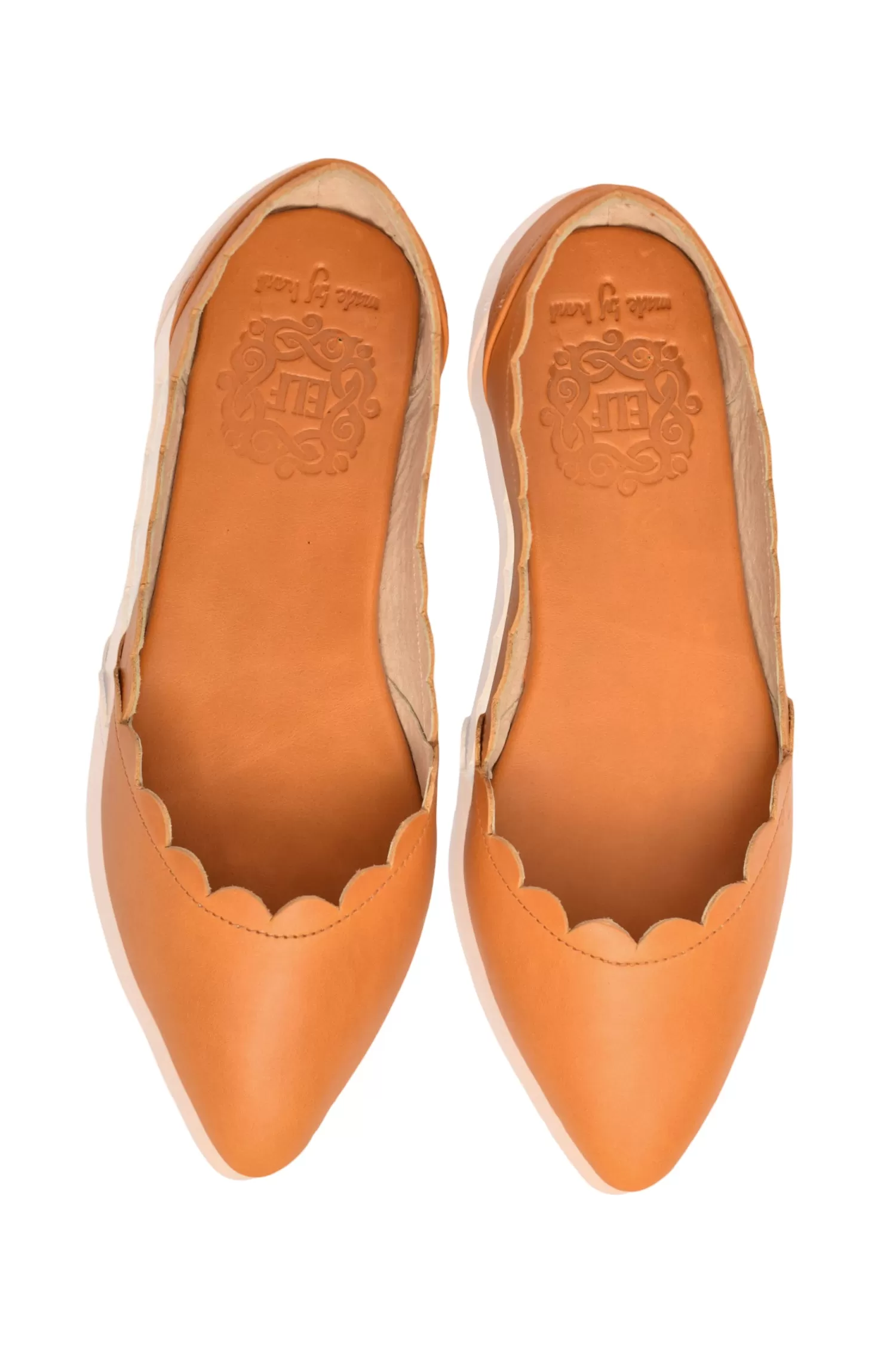 Valentina Leather Ballet Flats