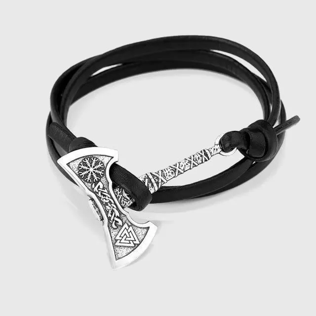 Viking Axe Totem Bracelet