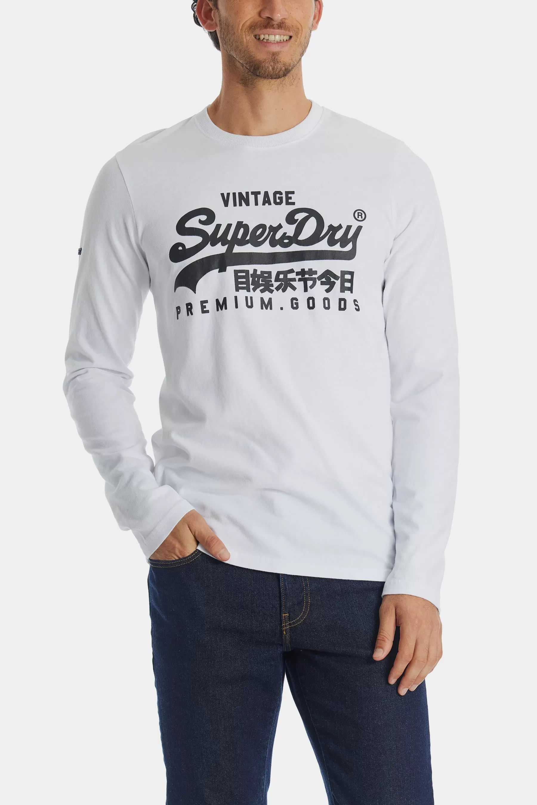 Vintage Logo Heritage Long Sleeve T-Shirt