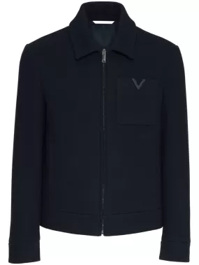 VLOGO WOOL JACKET