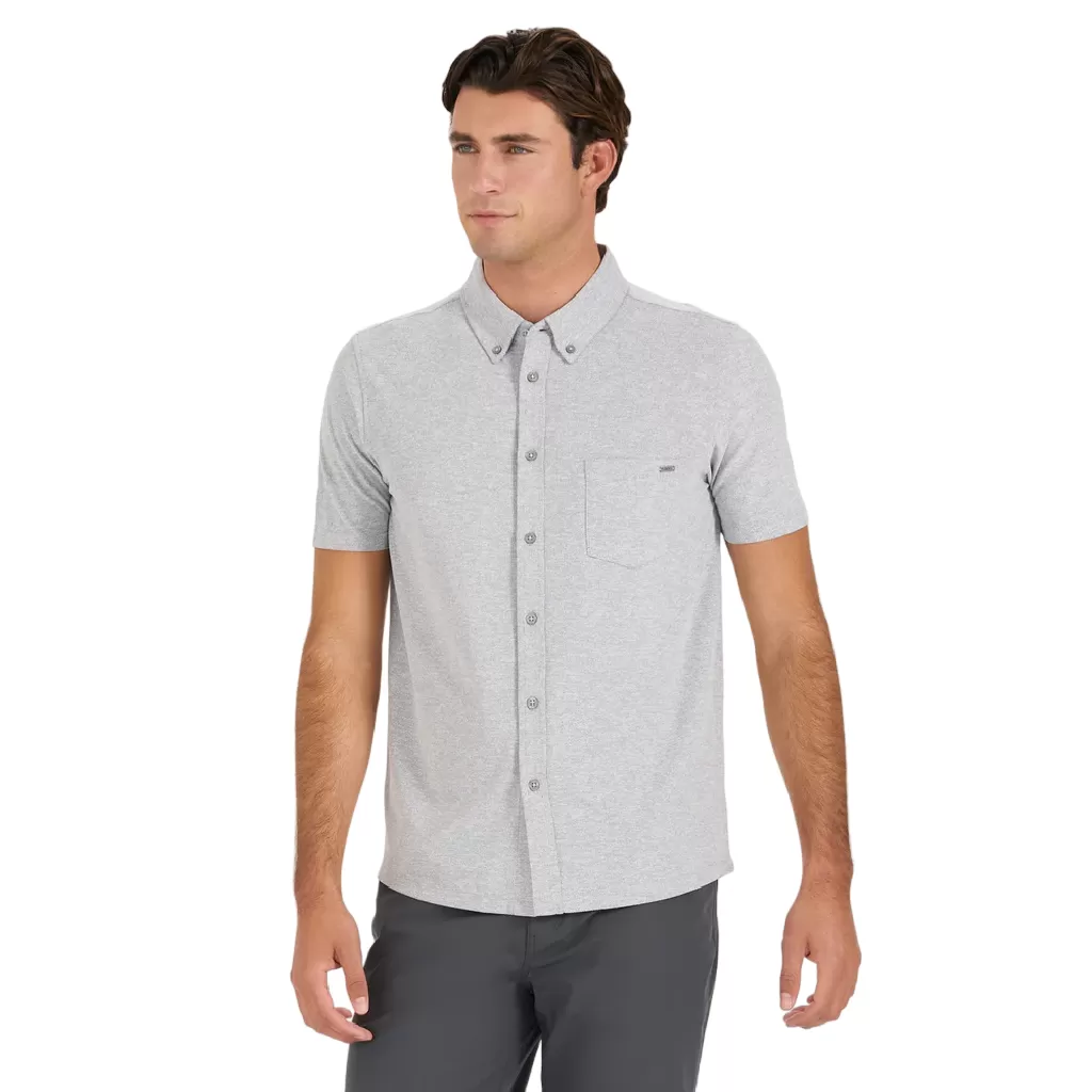 Vuori Men's Short Sleeve Ace Button Down