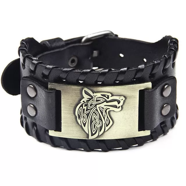 Wolf Head Bracelet