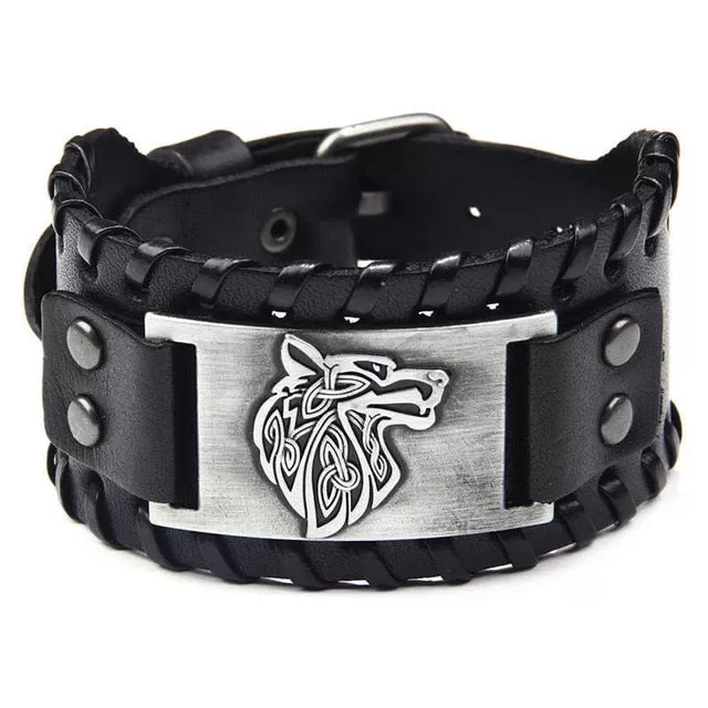 Wolf Head Bracelet