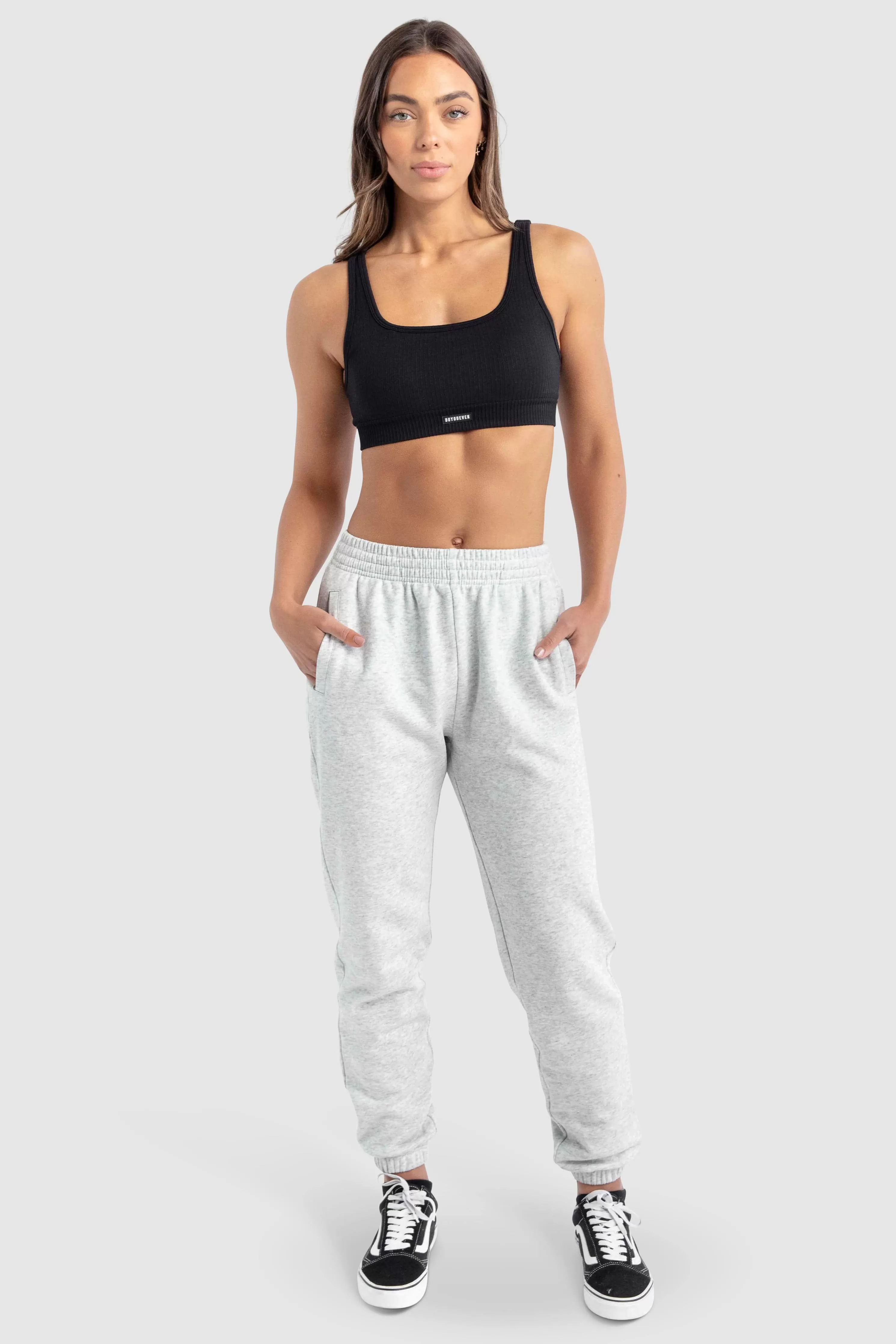 Women's Mark Relaxed Track Pants - Snow Marl