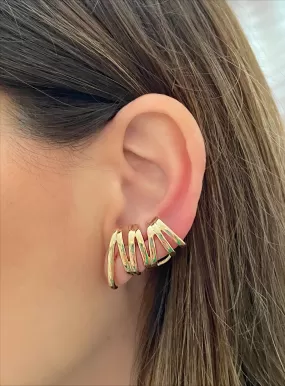 Wrapping earring