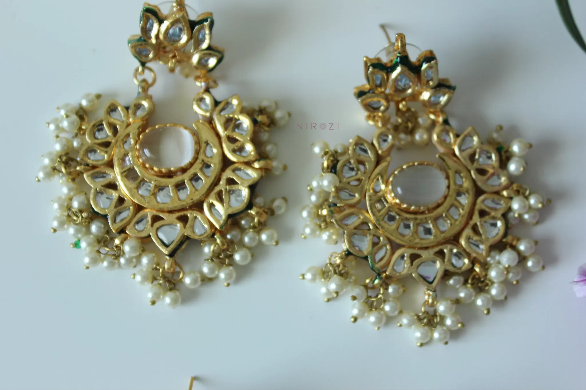 Zeenat - Kundan Chandbalis