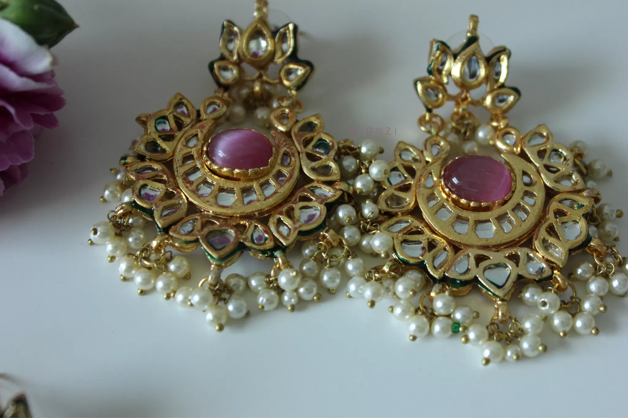 Zeenat - Kundan Chandbalis